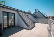 Erstbezugs-Maisonette mit großer Terrasse und tollem Weitblick in Ruhelage nahe U6 Thaliastraße und Brunnenmarkt!