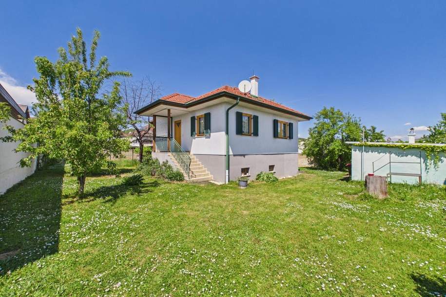 Kompakthaus mit großem Grundstück und viel Entwicklungspotenzial, Haus-kauf, 299.000,€, 7083 Eisenstadt-Umgebung
