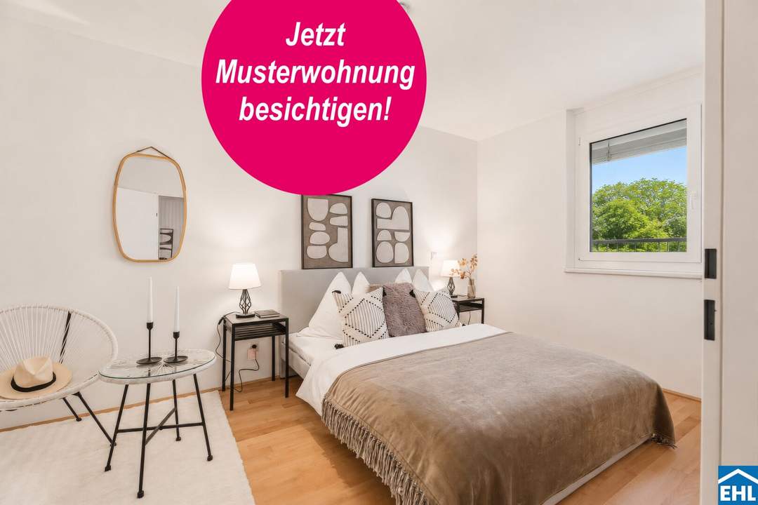 1 Zimmer | Urban & naturnah | Erstbezug