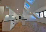 Exklusive Galerie-Maisonette mit 2 Terrassen beim Rochusmarkt - VIDEO verfügbar !