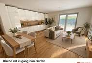 Neuwertige 3-Zimmer-Wohnung mit großem Garten &amp; Terrasse