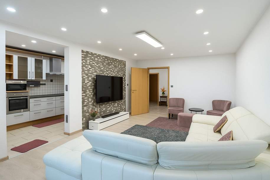 Moderne 3-Zimmer-Gartenwohnung mit Terrasse in 1210 Wien in der Seyringer Straße Nähe U1 mit 95 m² Wohnfläche & Terrasse + Eigengarten, Wohnung-kauf, 378.000,€, 1210 Wien 21., Floridsdorf