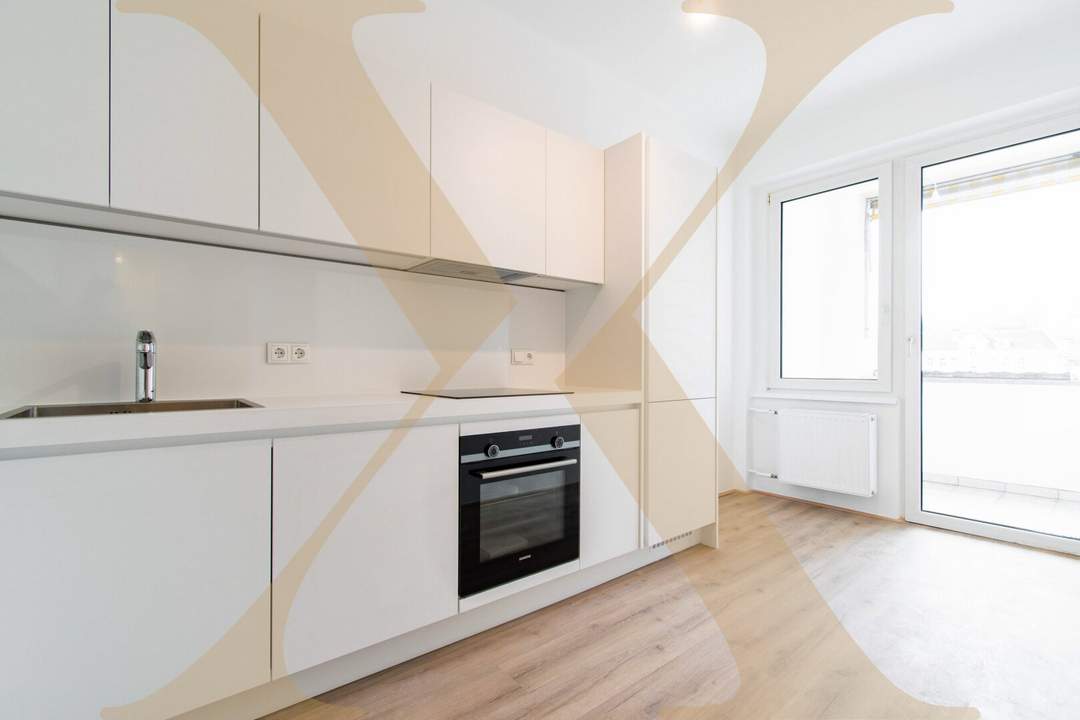 Modernisierte 3,5-Zimmer-Wohnung mit Loggia im Stadtzentrum von Linz zu vermieten!