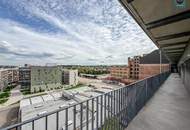 Einzigartiges Panorama Loft mit Balkon in der Brotfabrik Wien!