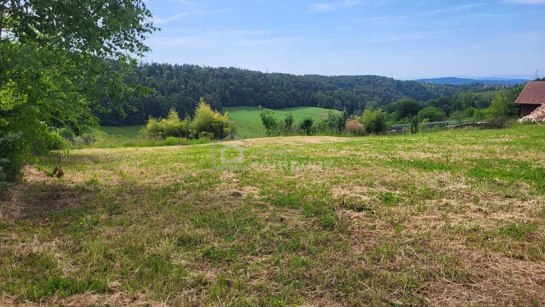 Viel Platz, wenig Gefälle – überwiegend ebener Baugrund mit Ausblick nahe Graz