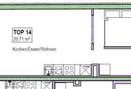 Traumhafte 1,5 Zimmer Wohnung in hervorragender Lage mit Innenhofblick!