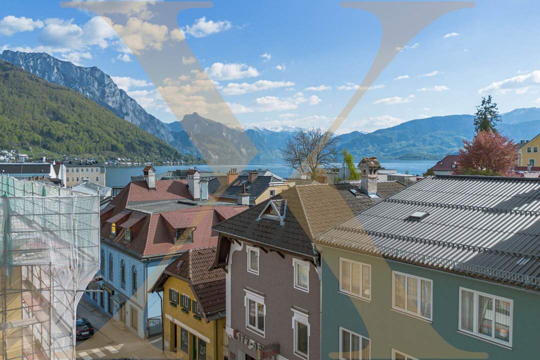 SEEBLICK: Wunderschöne 3-Zimmer-Neubauwohnung mit Südwest-Balkon im Herzen von Gmunden zu verkaufen!