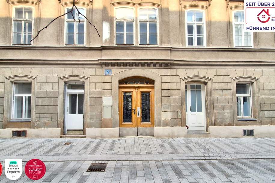 🔥 2 Zimmer, Altbau, Innenhof-Ruhe – Versteckte Perle mitten in Wien! 🌟, Wohnung-kauf, 335.000,€, 1070 Wien 7., Neubau