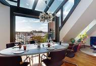Dachgeschoss-Maisonette mit Loft-Charakter, Wellness-Oase &amp; Weitblick