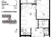 LEO 131 - Moderne Neubau-Wohnung in Hofruhelage! 4 Bus-Stationen zum Bahnhof Floridsdorf und viel Grün in der Nähe!