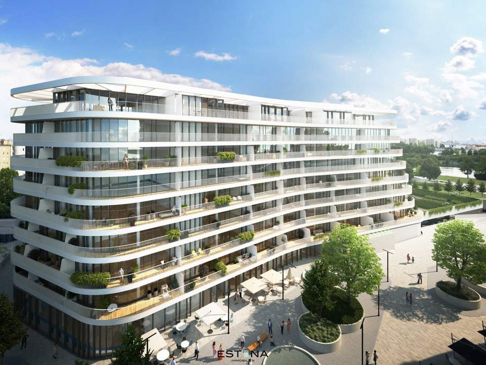 Familientraum mit Blick über Wien - Neubauwohnung Nähe "UNO City"