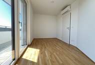 Dachgeschoss-Maisonette mit Klima, Fenster im Bad und Dachgarten Nähe U1 Hauptbahnhof Wien