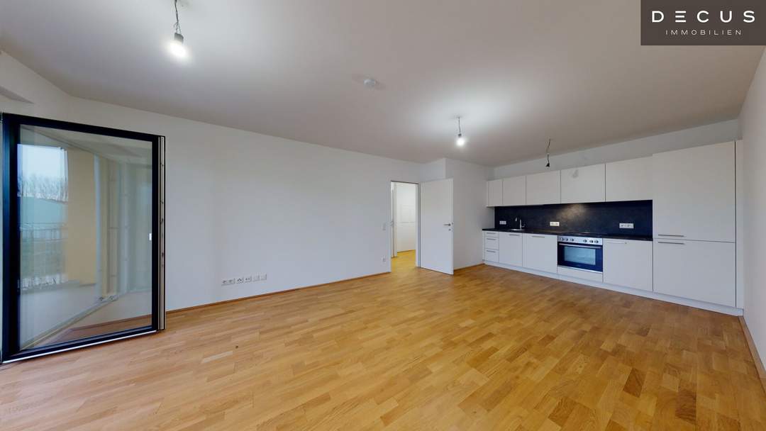 / NIEDRIGENERGIEHAUS / LEOPOLDAUERSTRASSE / 2-ZIMMER / BALKON / NEUBAU / KEIN VERMITTLUNGSHONORAR / KEIN VIS-A-VIS