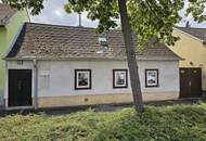 Althaus und Garten mit Perspektive