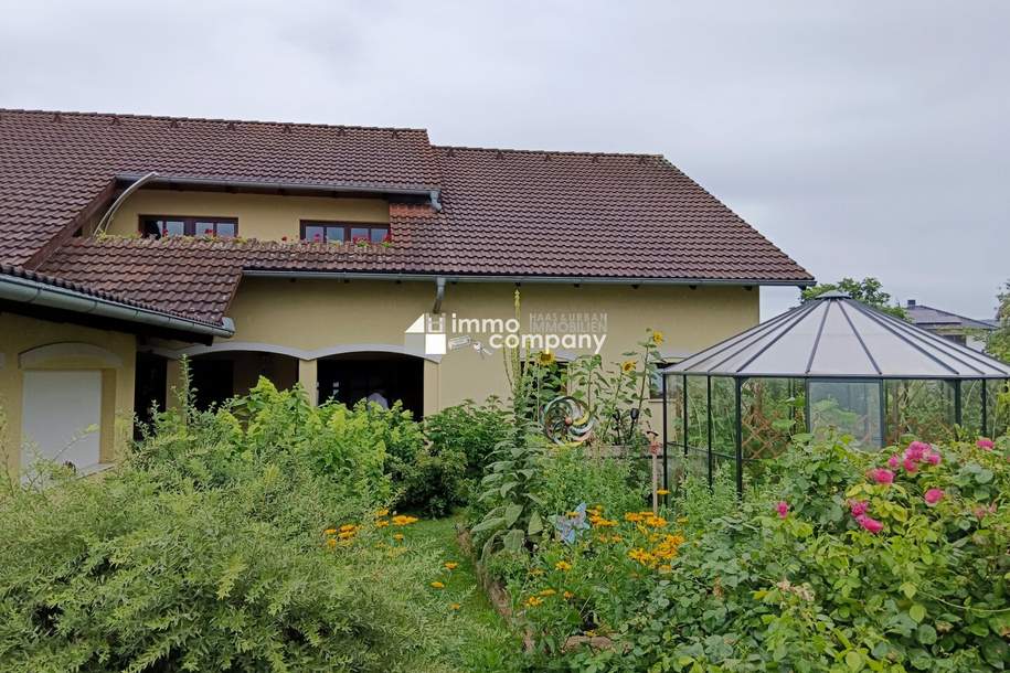 Großzügiges Zweifamilienhaus mit gepflegtem Garten und viel Platz, Haus-kauf, 590.000,€, 2822 Wiener Neustadt(Land)