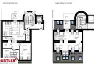 Dachgeschosswohnung in Fertigstellung | Wohnen auf 2 Etagen mit 2 Freiflächen | Bestage Meidlings