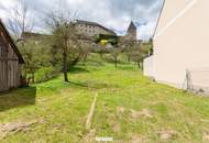 Idyllisches Baugrundstück in schöner Lage mit direktem Blick auf die Burg Krumau - digital vermessen - kein Bauzwang!
