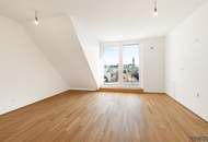 DACHTERRASSE mit spektakulärem Fernblick | DG-Maisonette Nähe Alte Donau | Erstbezug | Teils hofseitig | Fernwärme | TG-Stellplatz optional | Ideal für Anleger oder Eigennutzer | Nachhaltiges Projekt