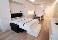 STEPHANSPLATZ-NÄHE, möbliertes 35 m2 Apartment, 1 Zimmer, Kochnische, Duschbad, Parketten, 3. Liftstock, Rotenturmstraße