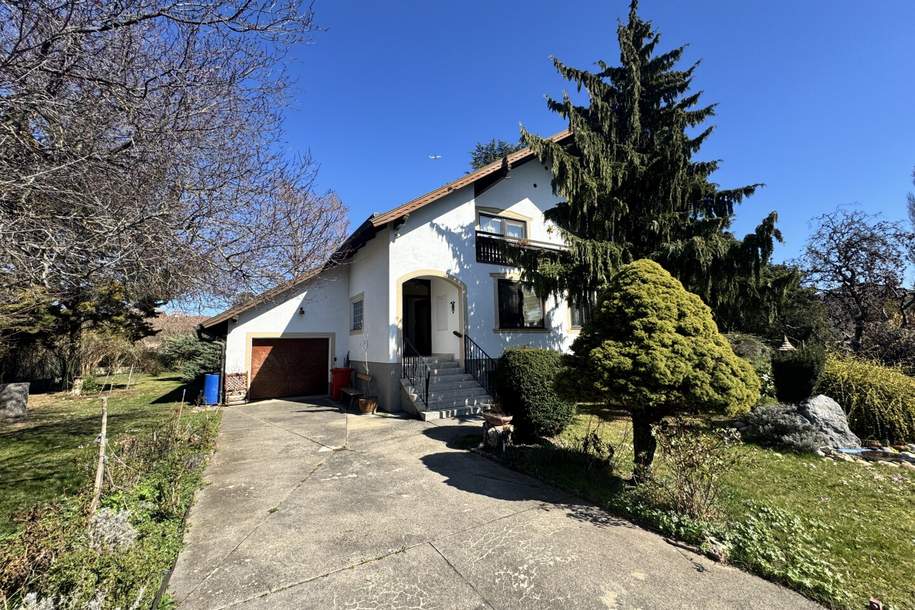 GROßZÜGIGES ZWEIFAMILIENHAUS MIT 1.548 m² TRAUMGARTEN IN SCHWADORF BEI WIEN, Haus-kauf, 449.000,€, 2432 Bruck an der Leitha