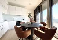 DANUBE FLATS | Exklusive vollmöblierte 2-Zimmer-Wohnung mit Skyline-Blick | Fitness, Pool und Spa