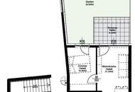 Hopfengasse: GARTENWOHNUNG mit 41,48m² Außenfläche!