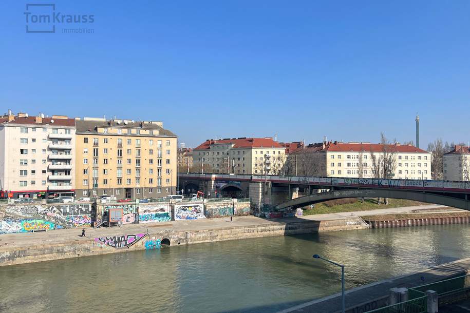 EXKLUSIVE 4-ZIMMER-WOHNUNG MIT WASSERBLICK & DREI BALKONEN, Wohnung-kauf, 1.140.700,€, 1030 Wien 3., Landstraße