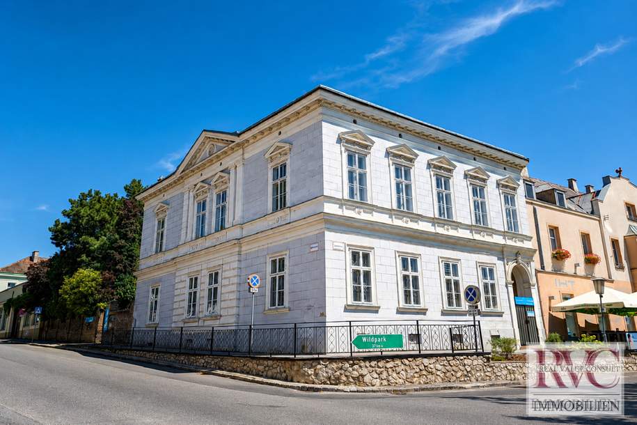 „Wohnung in einer Gründerzeitvilla am Hauptplatz: Ihre Wohnung mit Zukunftspotenzial“, Wohnung-kauf, 749.000,€, 2115 Korneuburg