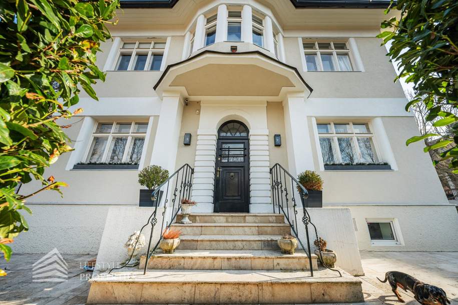 Wunderschöne Villa mit Pool und großem Garten, Haus-kauf, 3.480.000,€, 1130 Wien 13., Hietzing