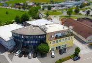 Modernes Büro mit großzügiger Terrasse im Gewerbegebiet Obertrum