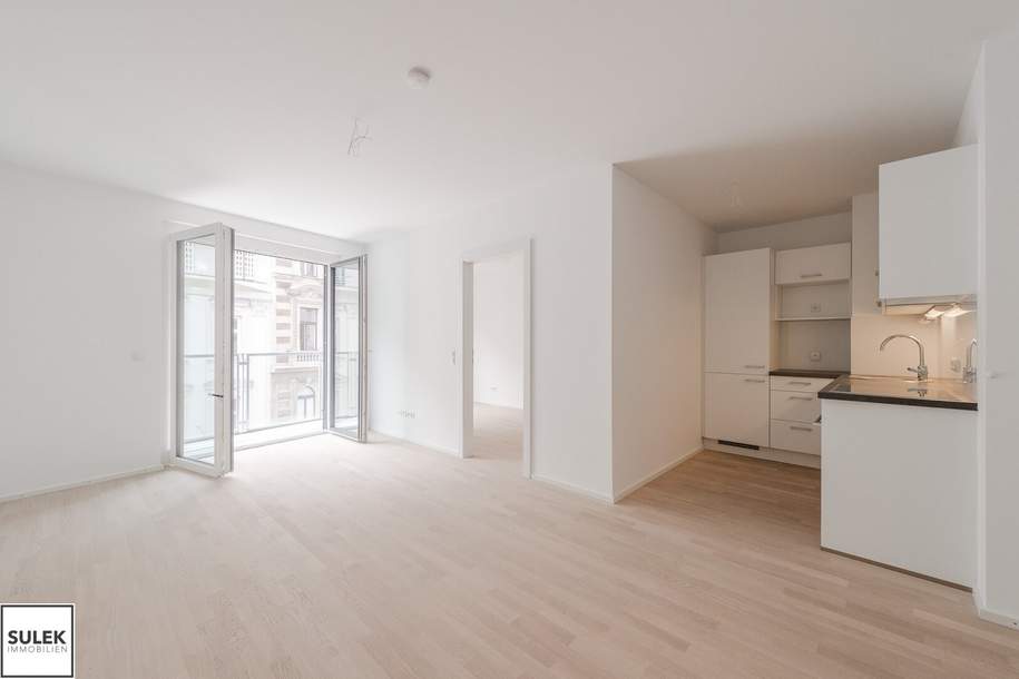 ab August verfügbar: 2 Zimmer Wohnung mit Loggia in der Kaiserstraße, Wohnung-miete, 1.195,00,€, 1070 Wien 7., Neubau