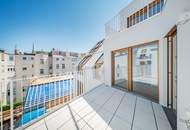 THE TEMPTATION - Dachgeschoss-Maisonette mit 2 Terrassen + Balkon | 23 m² Freifläche, 3 Zimmer