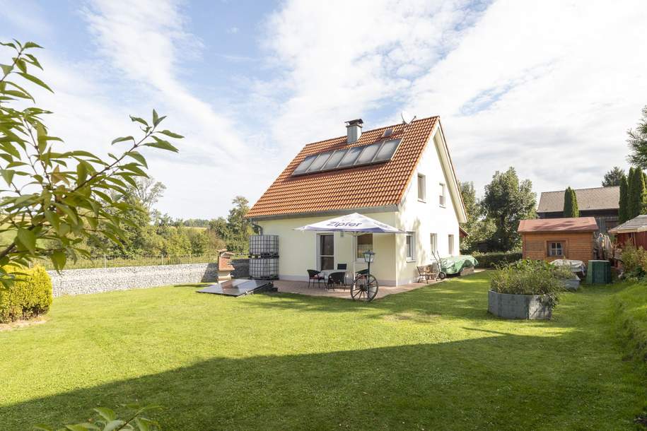 Einfamilienhaus mit schönem Garten in Seewalchen/Steindorf, Haus-kauf, 396.000,€, 4863 Vöcklabruck
