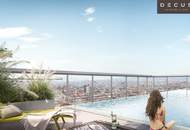 WOHNEN IM TRIIIPLE | 9.OG MIT PRATERBLICK | ROOFTOP-POOL