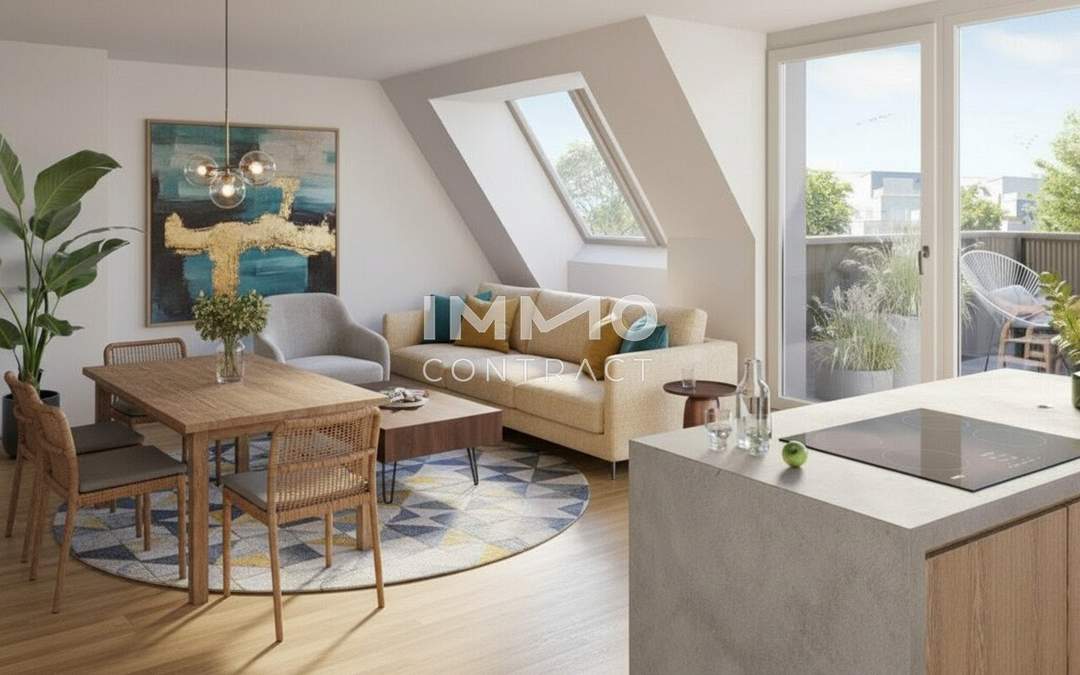 Charmant &amp; kompakt: Provisionsfreie 2-Zimmer-Dachgeschoßwohnung mit Balkon