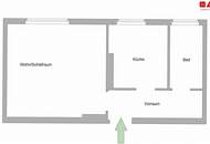 Preiswerte Kleinwohnung mit Badewanne &amp; schöner Aussicht!