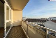 Großzügige 4-Zimmer Wohnung mit 2 Balkonen + Parkplatz und viel Potenzial – 98 m² in Graz - sanierungsbedürftig!