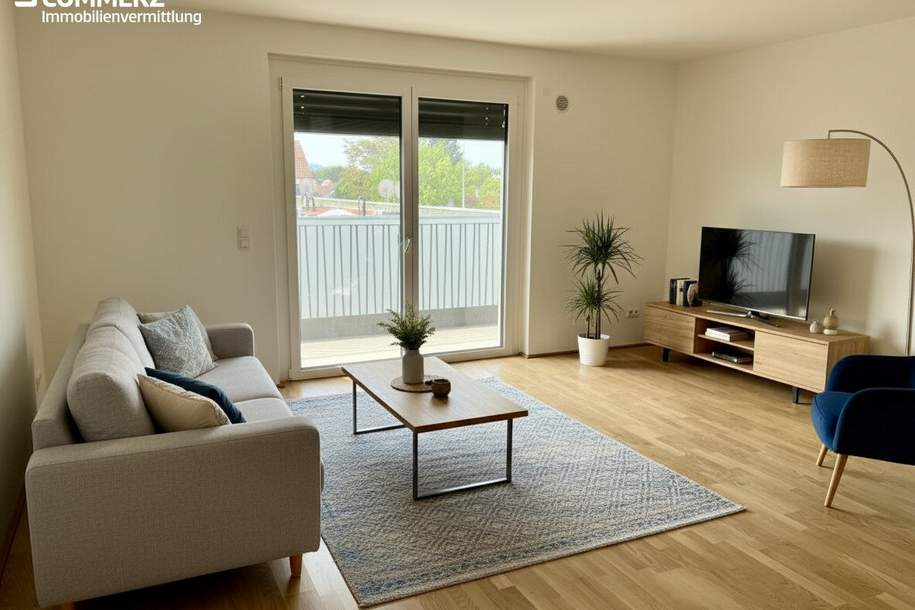 Balkonglück, Wohnung-kauf, 341.600,€, 2700 Wiener Neustadt(Stadt)