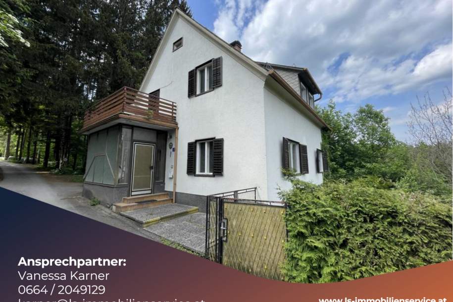 Renovierungsbedürftiges Haus in Waldrandlage – nahezu Alleinlage, perfekt für Naturliebhaber!, Haus-kauf, 159.500,€, 8234 Hartberg-Fürstenfeld