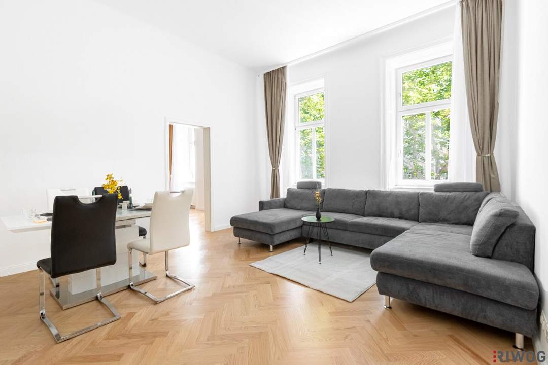 KLASSISCHE ALTBAUWOHNUNG II GROSSE 2 ZIMMER II MODERNE KÜCHE II 9,5m² GROSSES BAD II NÄHE LEIPZIGER PLATZ II U6 JÄGERSTRASSE