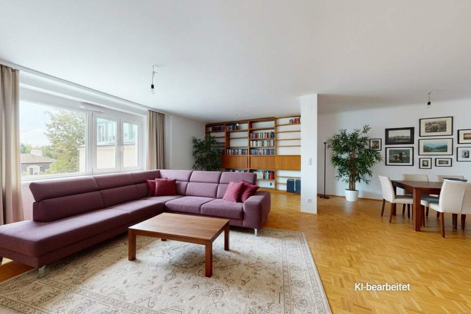 Charmante 4-Zimmer-Wohnung mit Grünblick in Grinzing – ideal für Familien, Wohnung-miete, 2.319,00,€, 1190 Wien 19., Döbling