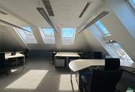 Modernes Dachgeschossbüro | voll Möbliert | Nähe Innenstadt & Augarten