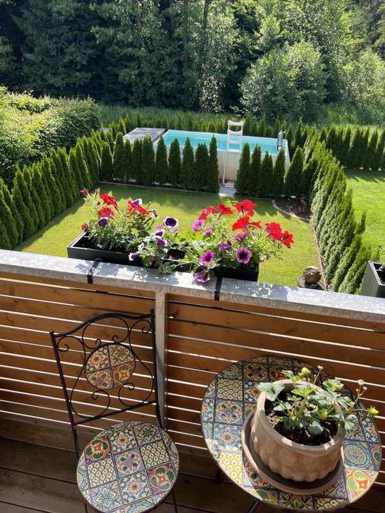 Traumhafte Gartenwohnung am Rande des Naturschutzgebietes