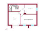 Südwest-Loggia mit Fernblick ins Grüne | Garage und Carport-Stellplatz | Absolute Ruhelage