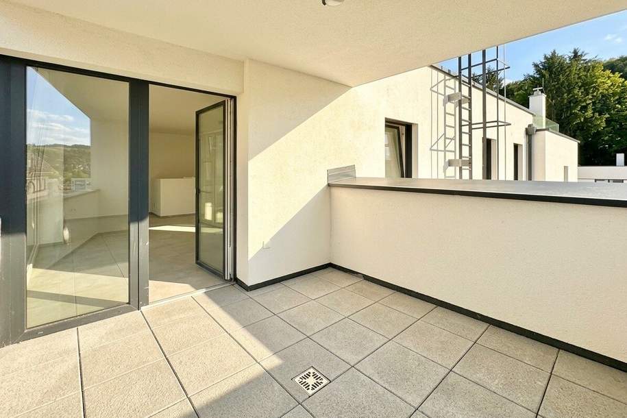 HOCHWERTIGE ERSTBEZÜGE I Häuser + Wohnungen I TOP-Ausstattung I Vollunterkellerung I Privater Zugang zum Kierlingbach I Eigengrund, Wohnung-kauf, 459.000,€, 3400 Tulln