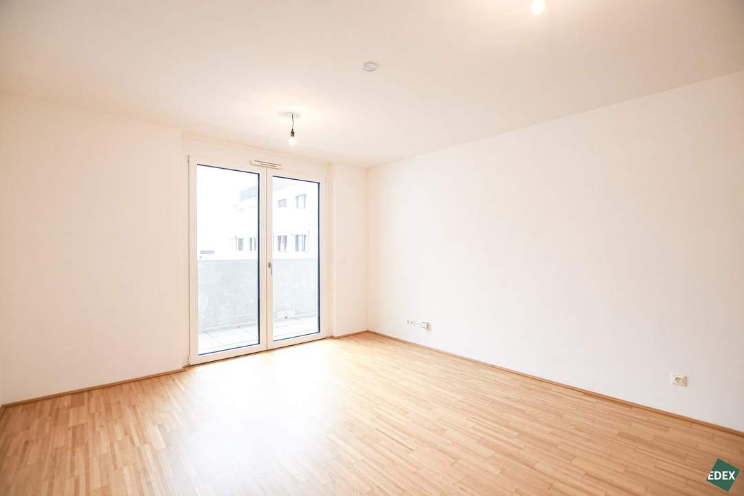 Hofruhelage: Moderne 3-Zimmer Wohnung mit Balkon nahe Donau