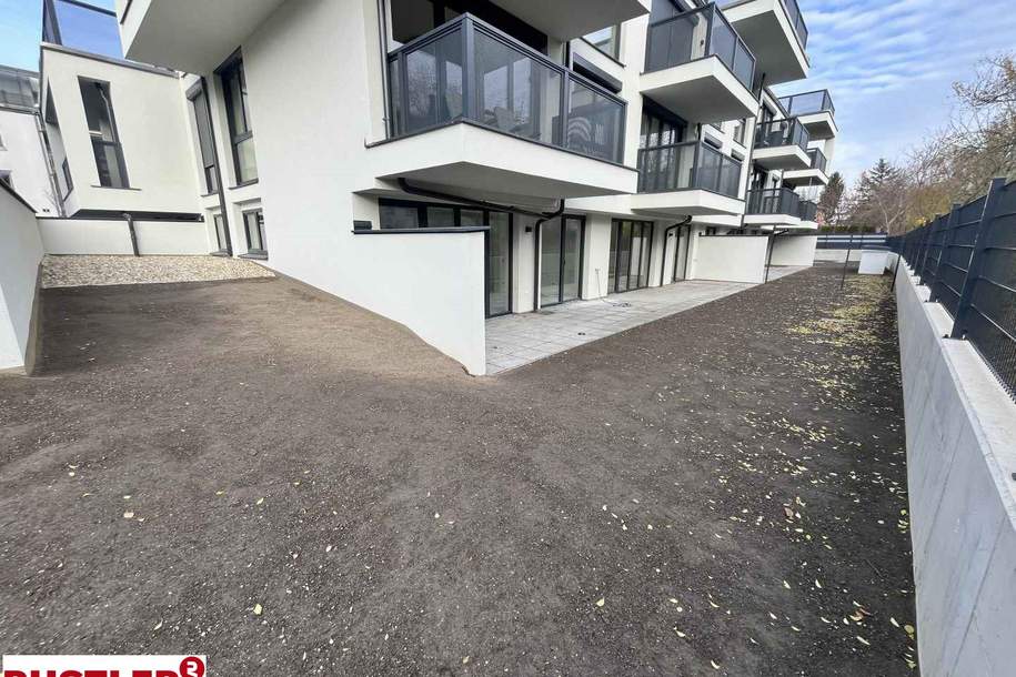 Großzügig geschnittene Gartenwohnung in wunderschönem Neubauprojekt!, Wohnung-kauf, 645.000,€, 1210 Wien 21., Floridsdorf