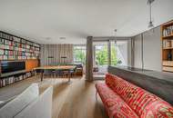 Einzigartige 3-Zimmer-Wohnung mit Loggia ins Grüne – Pratercottage