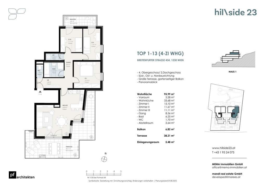 Familienhit! Lichtdurchflutete 4-Zimmer-Dachgeschosswohnung zu verkaufen!