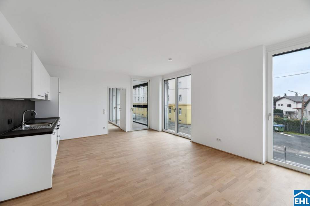*Ab 01.12.* Ideal aufgeteilte 2-Zimmer-Wohnung mit Balkon!